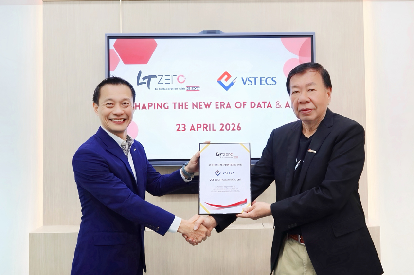 VST ECS (Thailand) Announces Exclusive Distribution of LT ZERO Data Management Solutions in Thailand