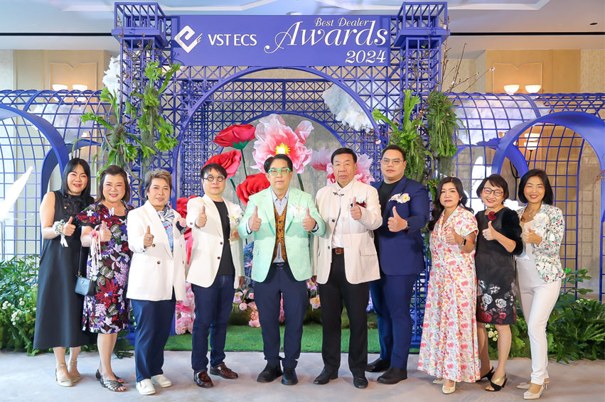 VST ECS (Thailand) presented VST ECS Best Dealer Awards 2024