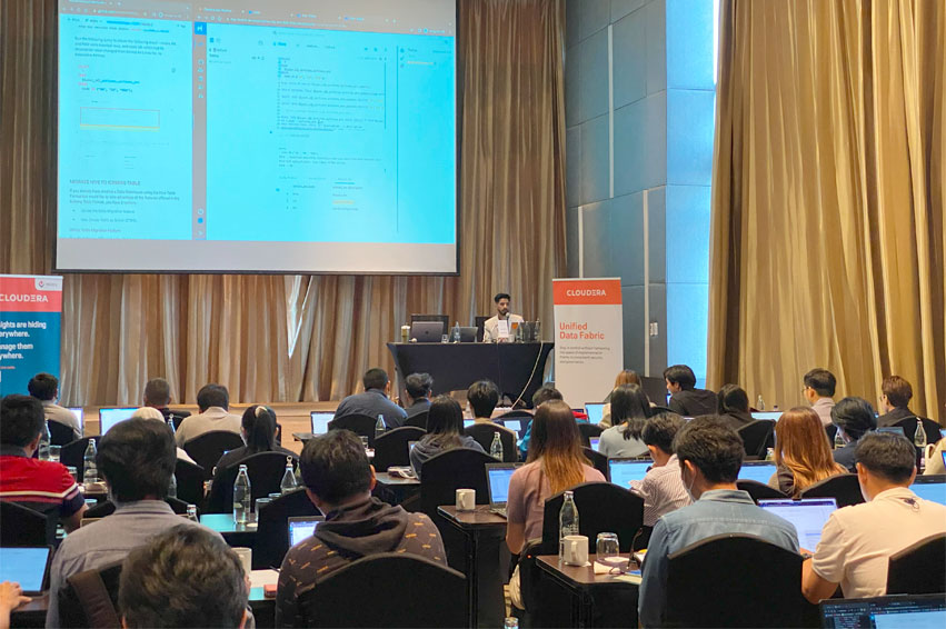 VST ECS (Thailand) together with Cloudera organized Cloudera Partner Roadshow 2023 in Bangkok