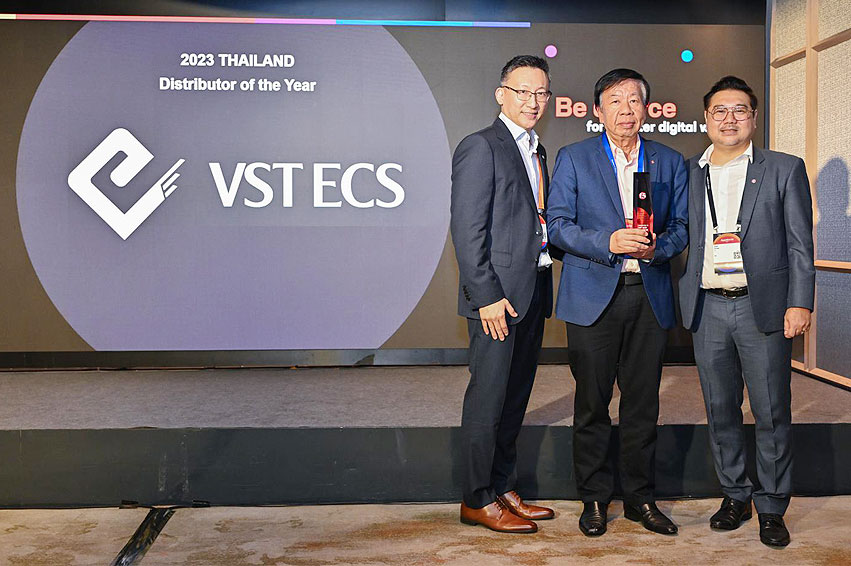 VST ECS (Thailand) was awarded "2023 Thailand Distributor of the Year" from F5 Networks