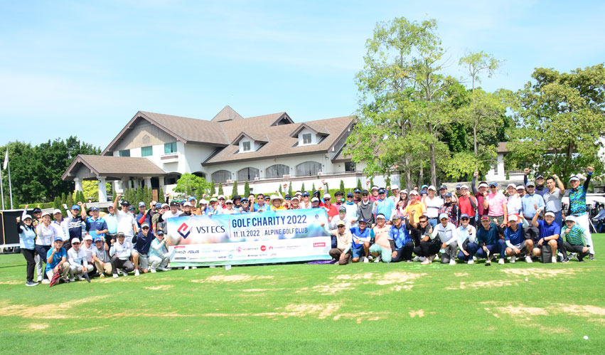 VST ECS (Thailand) held the “VST ECS Golf Charity 2022” for three consecutive years dedicated to helping the needy cancer patients