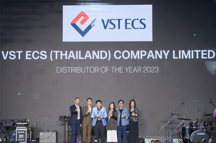 VST ECS (Thailand) was awarded "Distributor of the Year 2023" from HP Inc.