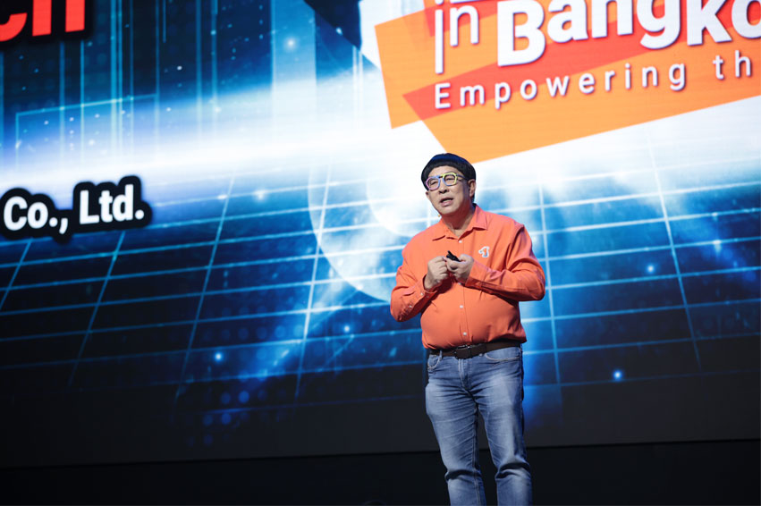 VST ECS partners with over 40 worldwide IT vendors to organize The Show Day in Bangkok 2024, the year's largest digital platform technology exhibition