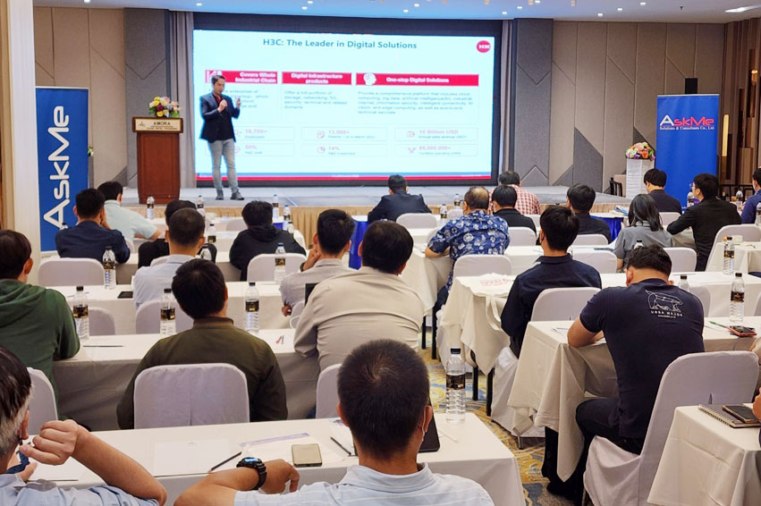 VST ECS (Thailand) together with AskMe Solutions & Consultants organized Building a Secure and Efficient Digital Infrastructure