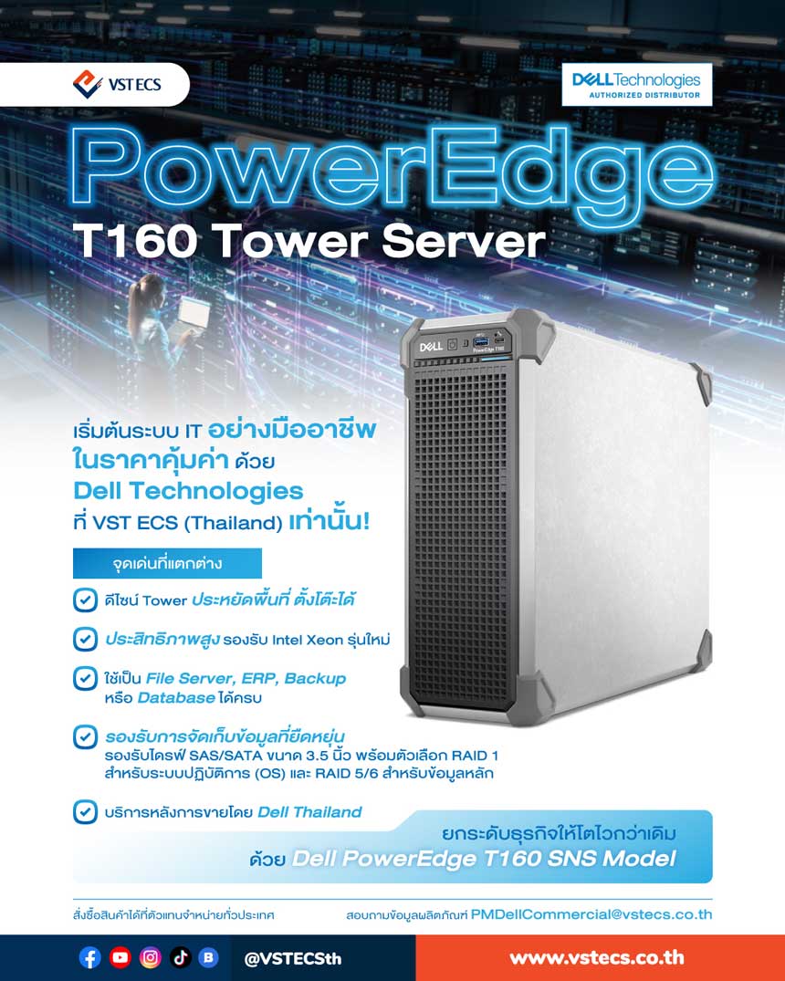 Dell-Power-Edge-T160-Tower-Server