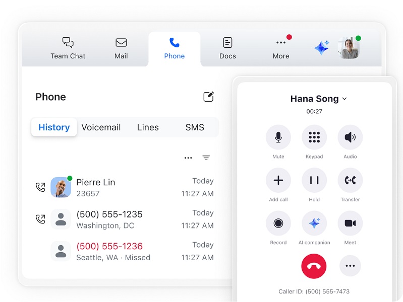 Zoom Phone: ระบบโทรศัพท์พนักงาน พร้อมผู้ช่วย AI ในทุกการสนทนา