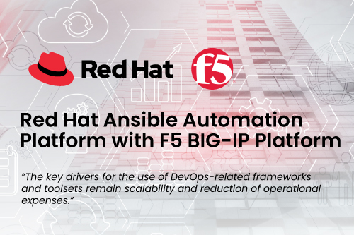 Red Hat Ansible Automation Platform with F5 BIG-IP Platform