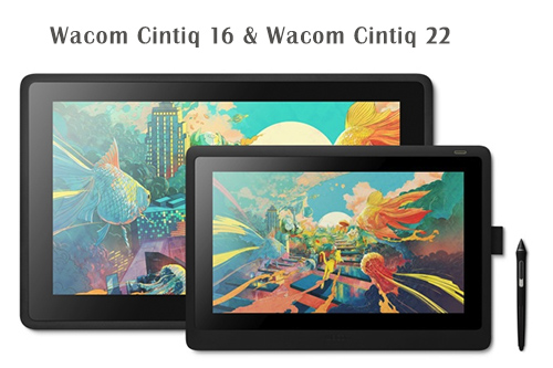 Wacom Cintiq Pro 16 and Cintiq Pro 22 