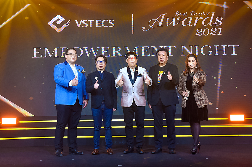 วีเอสที อีซีเอส (ประเทศไทย) ประกาศรางวัลและมอบโล่เชิดชูเกียรติสุดยอดดีลเลอร์ประจำปี 2564