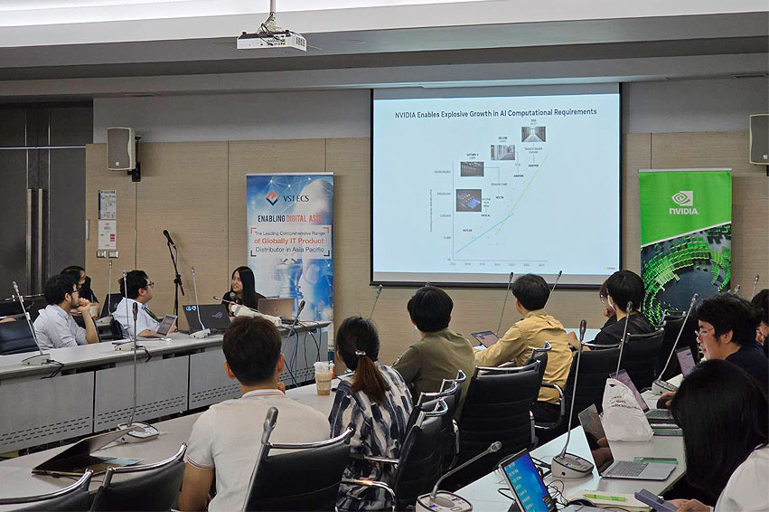 VST ECS ร่วมกับ NVIDIA สนับสนุนคณะแพทยศาสตร์ศิริราชพยาบาล มหาวิทยาลัยมหิดล จัดงาน “MONAI WORKSHOP”