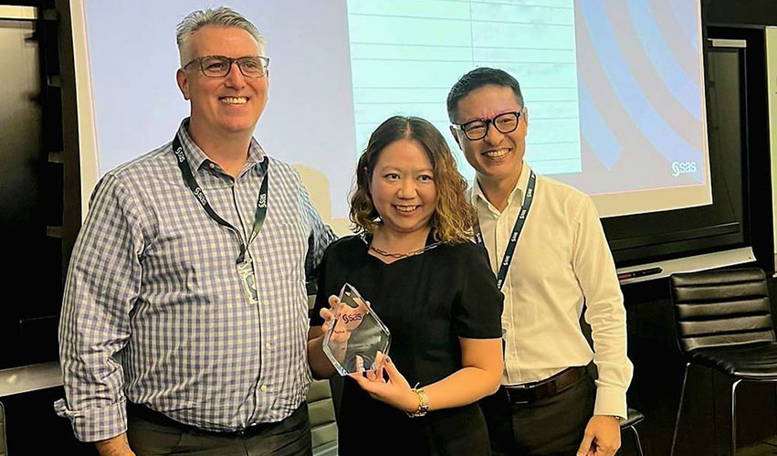 วีเอสที อีซีเอส (ประเทศไทย) รับมอบ SAS Partner Appreciation Award 2022