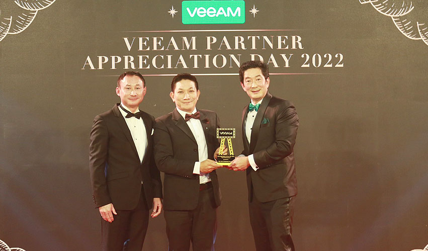 วีเอสที อีซีเอส (ประเทศไทย) คว้ารางวัล Best  Aggregator of the Year 2021 "Top Performance" จาก Veeam