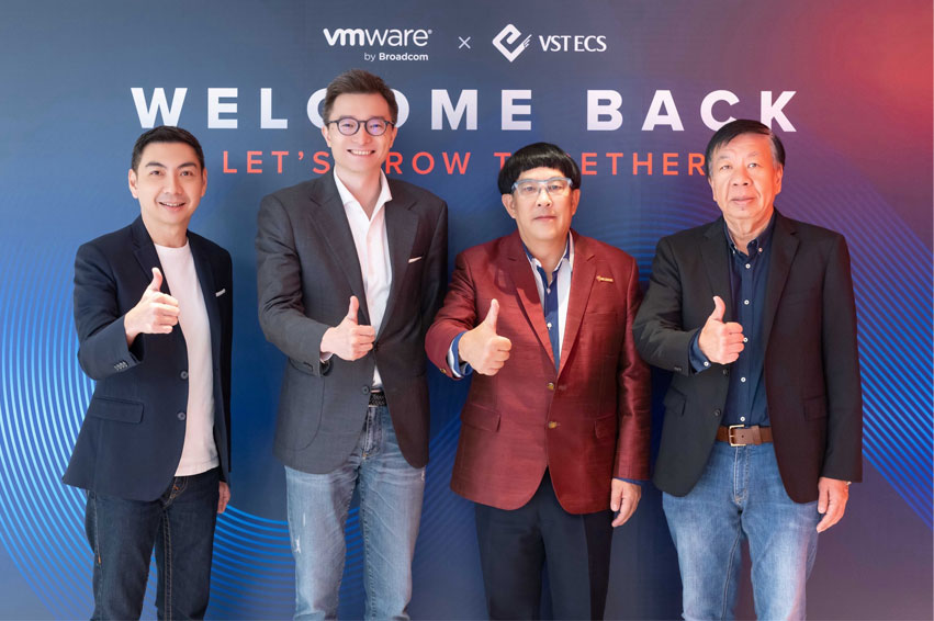 VST ECS รุกสร้างความเชื่อมั่นพาร์ทเนอร์ จัดอีเวนท์ “Welcome Back Let’s Grow Together” ต้อนรับการกลับมาของ VMware by Broadcom