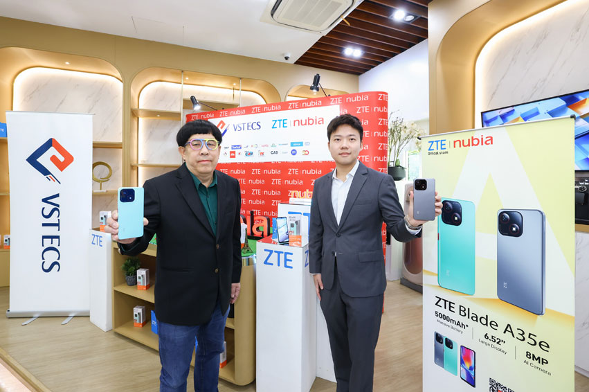 ZTE เปิดตัว Blade A35e สมาร์ทโฟนราคาสุดคุ้มเพียง 1,999 บาท จับมือ วีเอสที อีซีเอส (ประเทศไทย) ปูพรมวางจำหน่ายทั่วไทย วางใจรับประกันตัวเครื่องนาน 18 เดือน